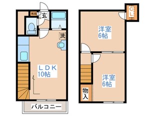 パルコ－ト澄川の物件間取画像